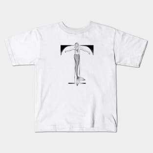 Mermaid Monogram T Kids T-Shirt